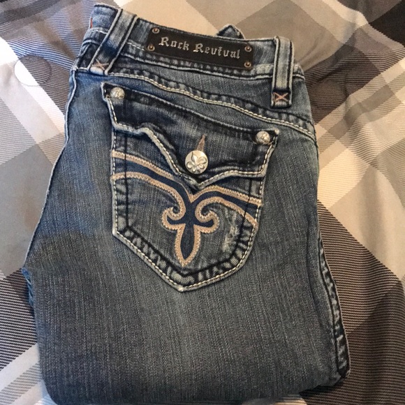 Ladies Rock Revival Jeans - Picture 7 of 7